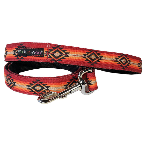 Walk-Woo Dog Collar: Sky Fire