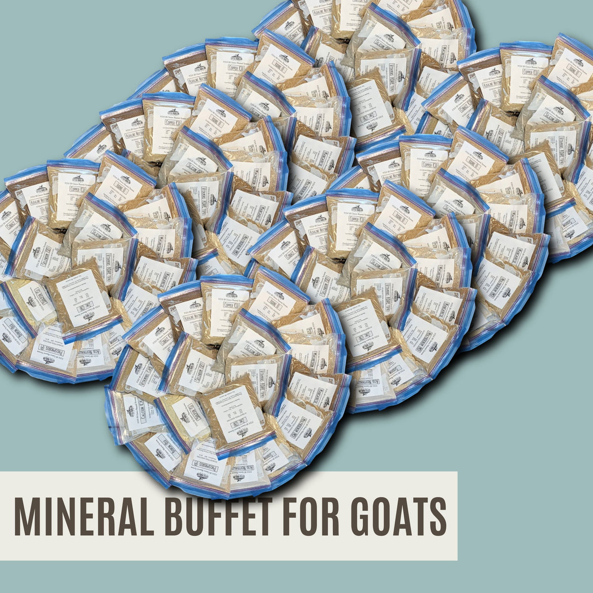 The COMPLETE Mineral Buffet Starter Kit 20 Minerals (non-GMO) + Salt FACEBOOK SPECIAL OFFER
