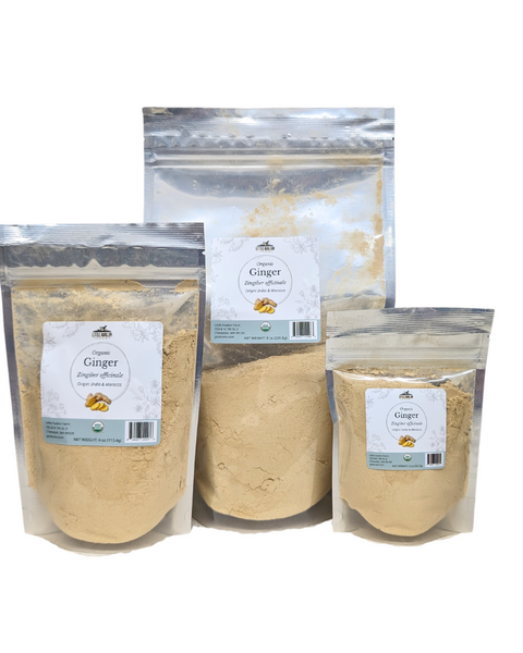 Organic Ginger Root by Little Avalon Farm with Bonus Digital Content!