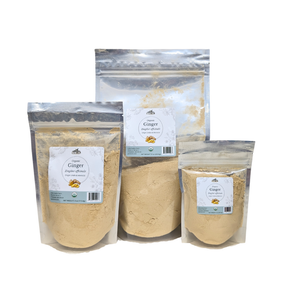 Organic Ginger Root by Little Avalon Farm with Bonus Digital Content!