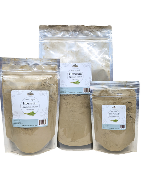 Horsetail Powder (Wild Crafted) by Little Avalon Farm with Bonus Digital Content!