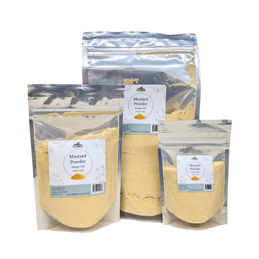 Yellow Mustard Seed Powder by Little Avalon Farm with Bonus Digital Content!