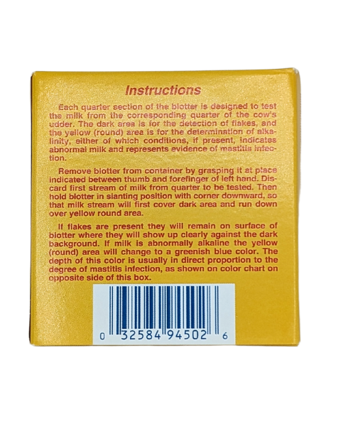 Naylor Mastitis Indicators