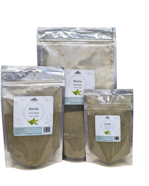 Nettle Leaf Powder by Little Avalon Farm with Bonus Digital Content!