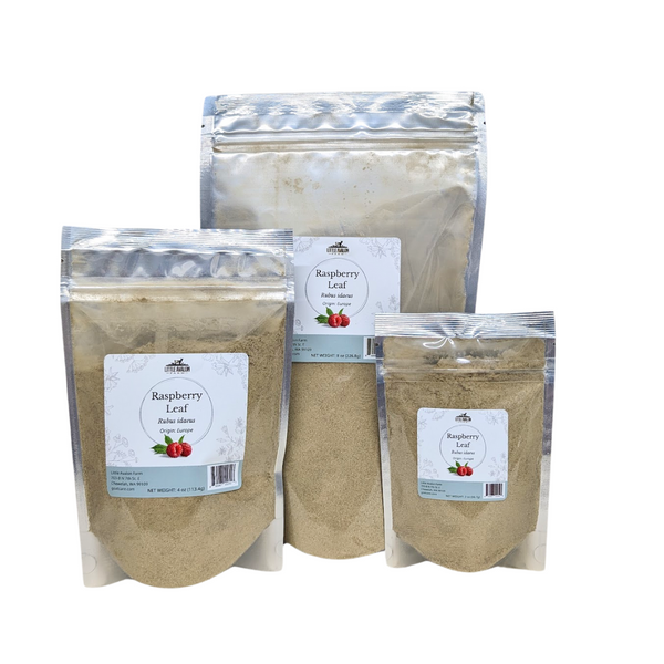 Raspberry Leaf Powder by Little Avalon Farm with Bonus Digital Content!