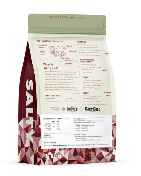 Redmond Daily Red® Crushed™ Garlic - Mineral Supplement