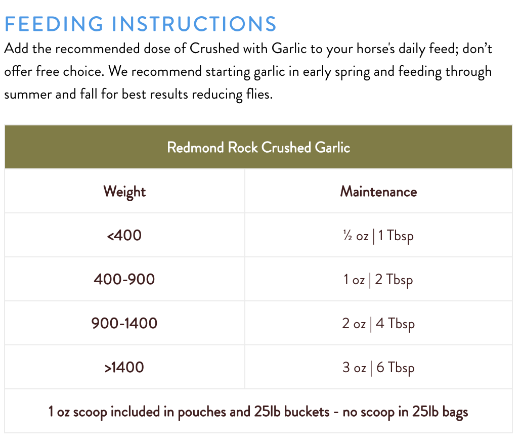 Redmond Daily Red® Crushed™ Garlic - Mineral Supplement