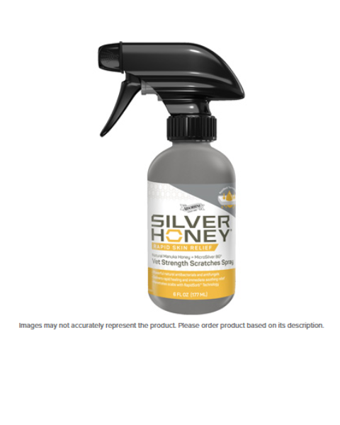 Silver Honey Vet Strength Scratches Spray 6oz