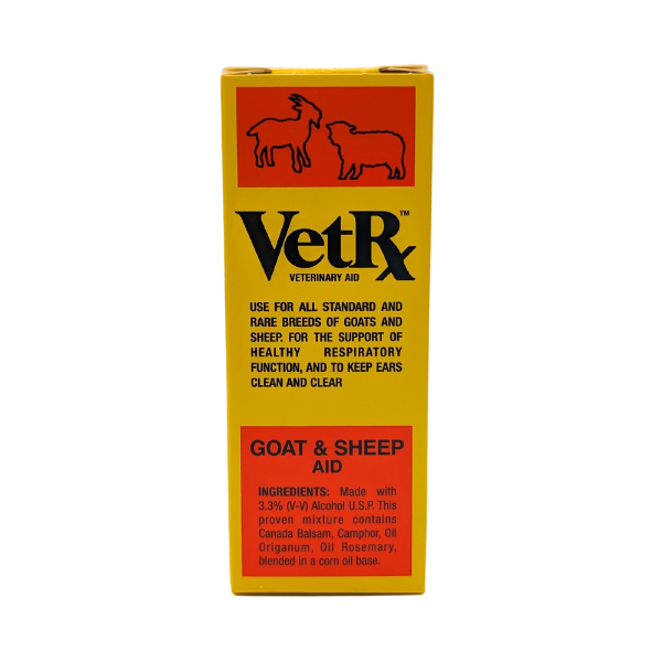 VetRx Respiratory and Ear Support Formula for Goats and Sheep