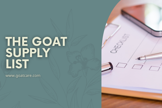 The Goat Supply List banner