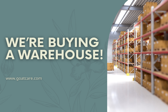 We're Getting a Warehouse - Sale Time!