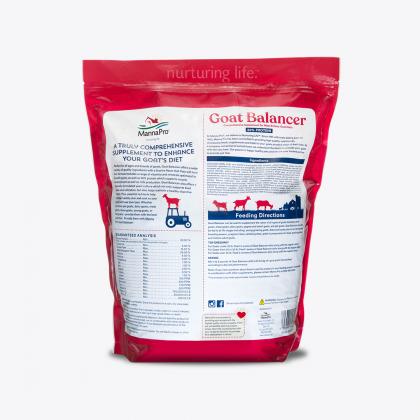 Manna Pro Goat Balancer Supplement 10 Pound Bag