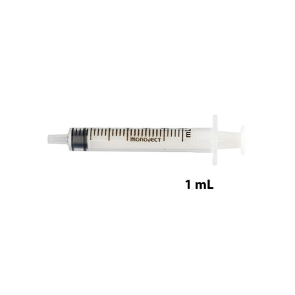 Monoject Syringes 1 mL