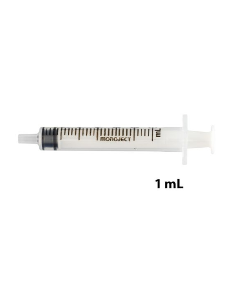 Monoject Syringes 1 mL