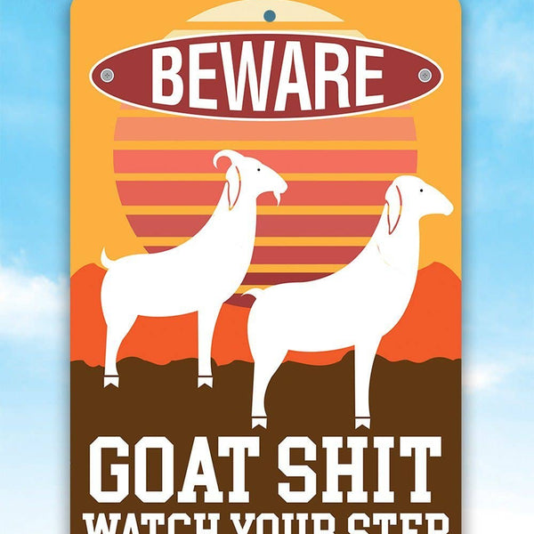 Goat Shit - Metal Sign