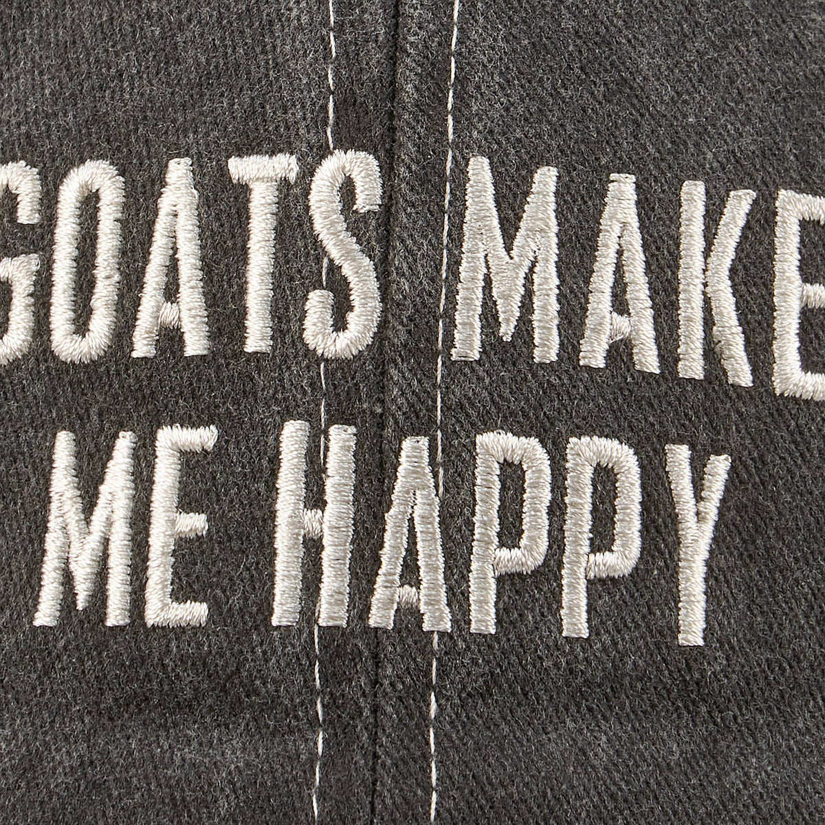 Goats Make Me Happy Baseball Cap