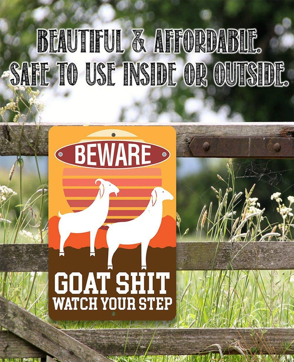 Goat Shit - Metal Sign