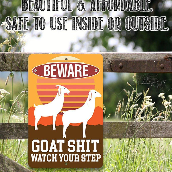 Goat Shit - Metal Sign