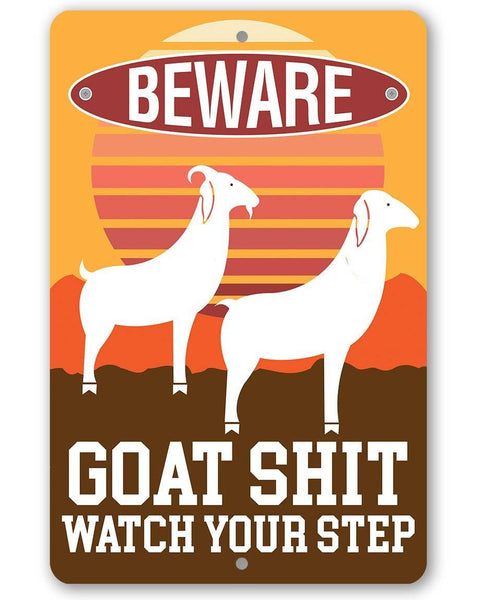 Goat Shit - Metal Sign