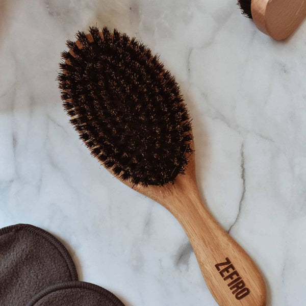 Bamboo Hair Brush - Soft Bristle