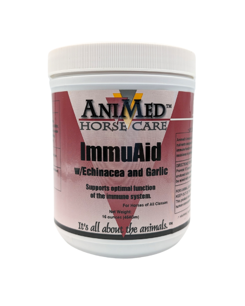 Animed Immu-Aid Immune Boosting Supplement with Echinacea and Garlic 16 Ounce