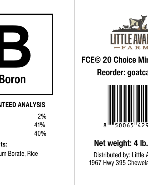Boron for the Mineral Buffet - BaB
