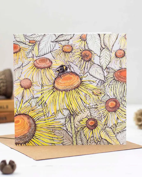 Bumblebee Greeting Card