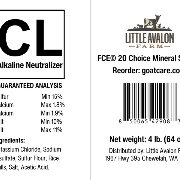 Alkaline Neutralizer (CL) for the Mineral Buffet - BaB