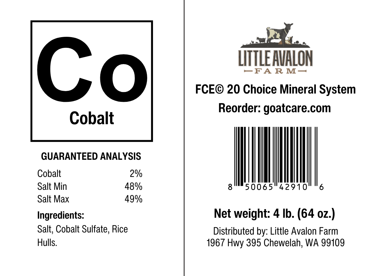 Cobalt for the Mineral Buffet - BaB