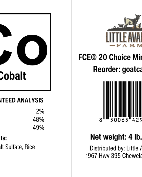 Cobalt for the Mineral Buffet - BaB