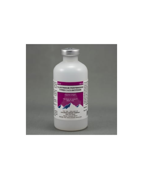 Clostridium Perfringens Types C&D Antitoxin - 50mL