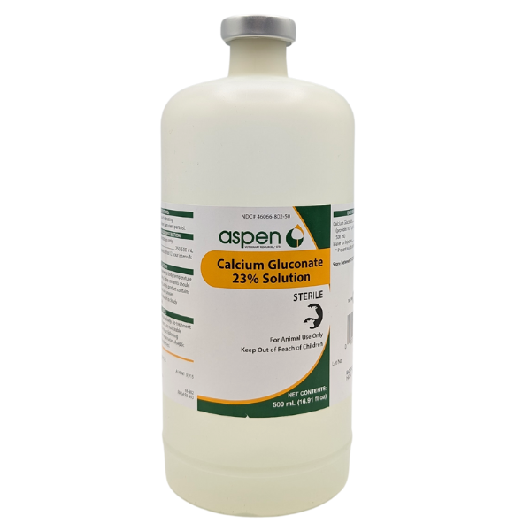 Calcium Gluconate 23% Solution 500 ML Bottle