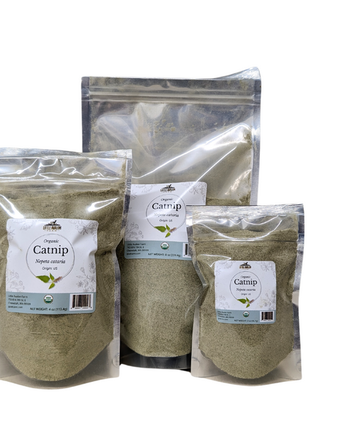 Organic Catnip Leaf Powder by Little Avalon Farm with Bonus Digital Content!