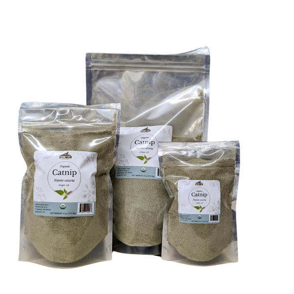 Organic Catnip Leaf Powder by Little Avalon Farm with Bonus Digital Content!