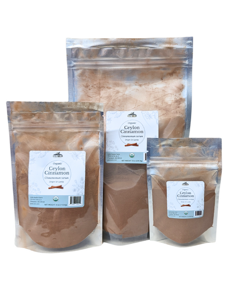 Little Avalon Farm Organic Ceylon Cinnamon Bark Powder with Bonus Digital Content!