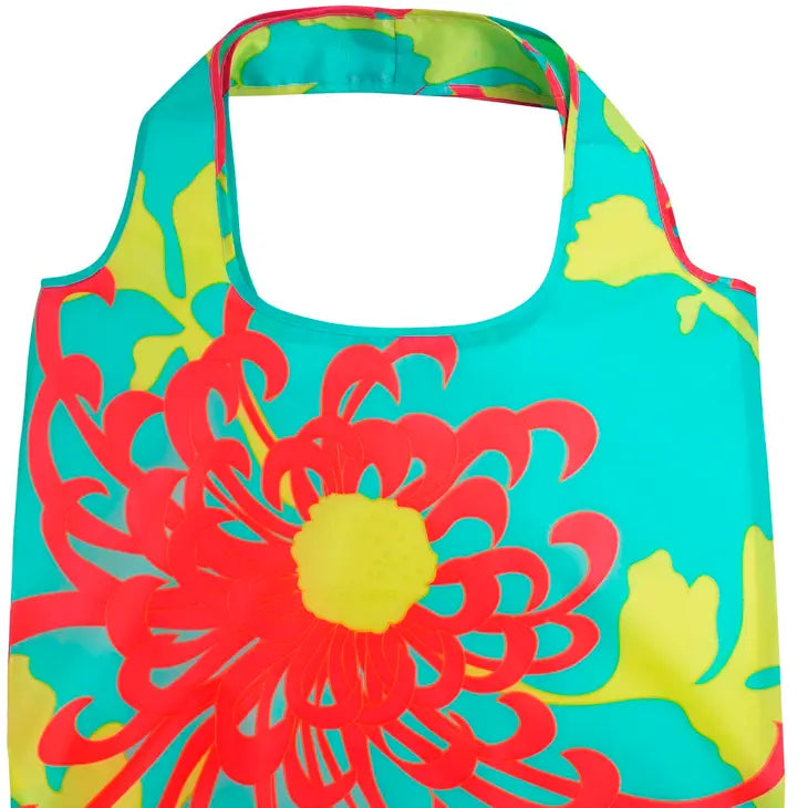 Chrysanthemum Reusable Grocery Tote Bag