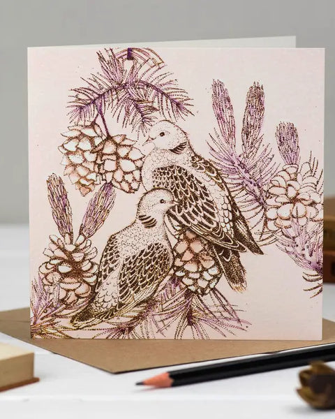 Doves Greeting Card