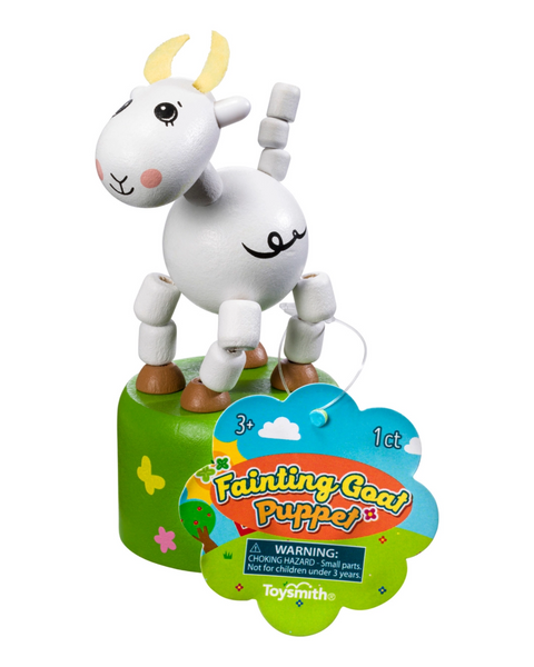 Farm Fresh Fainting Goat Puppet - Retro Toys