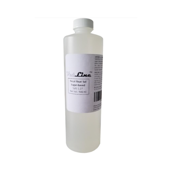 Vetline Fecal Float Solution 500 mL Sugar-Based, SpG 1.27