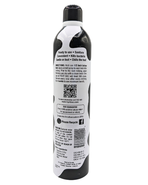 Fight Bac Teat Spray Disinfectant 22 Ounce