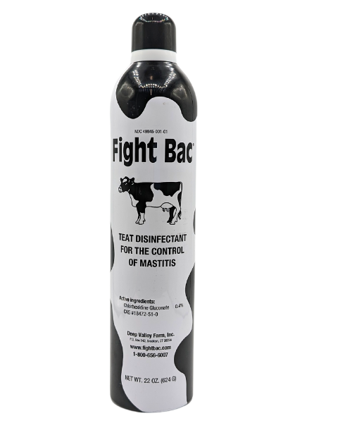 Fight Bac Teat Spray Disinfectant 22 Ounce