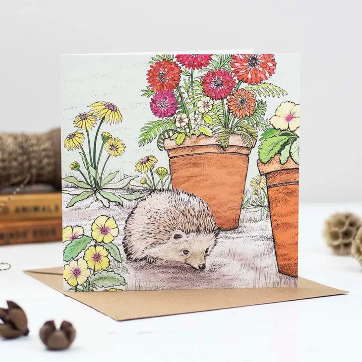 Hedgehog Greeting Card