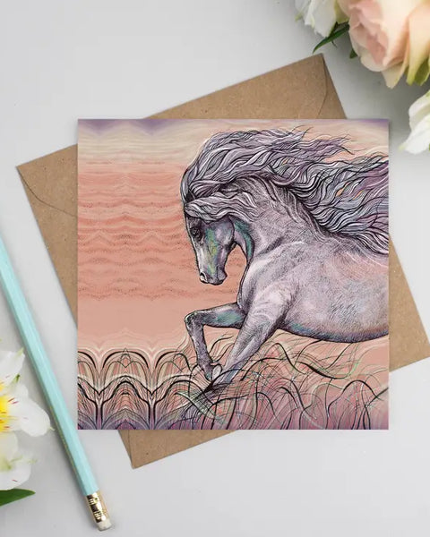 Horse Greeting Card