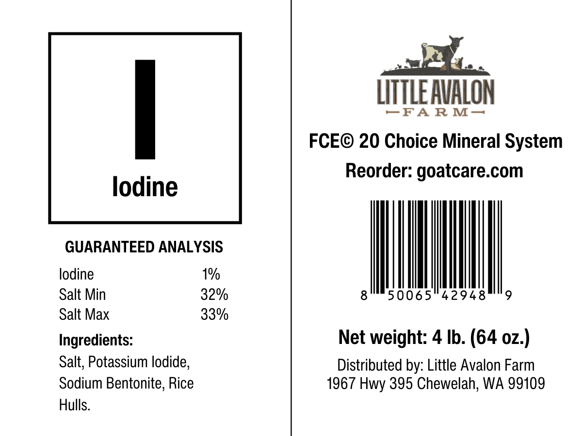 Iodine for the Mineral Buffet - BaB