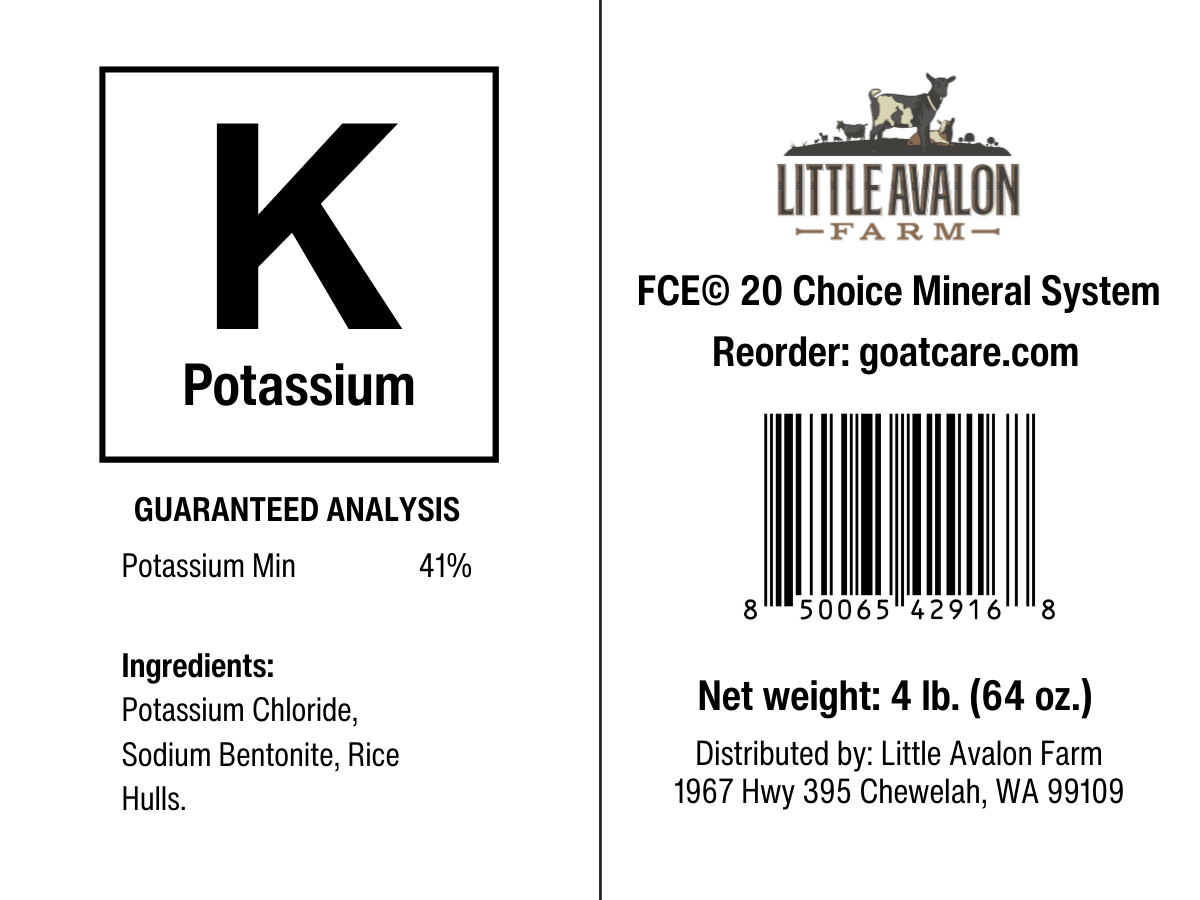 Potassium for the Mineral Buffet - BaB