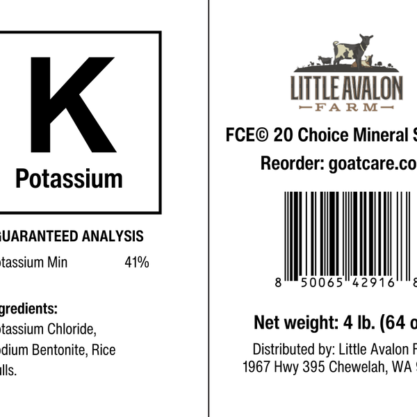 Potassium for the Mineral Buffet - BaB