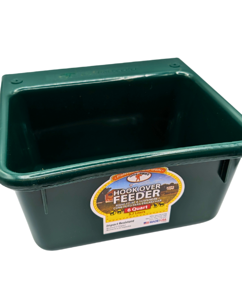 Little Giant 6-Quart Plastic Mini Feeder in 4 Colors