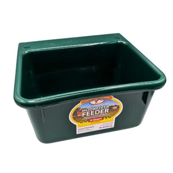 Little Giant 6-Quart Plastic Mini Feeder in 4 Colors