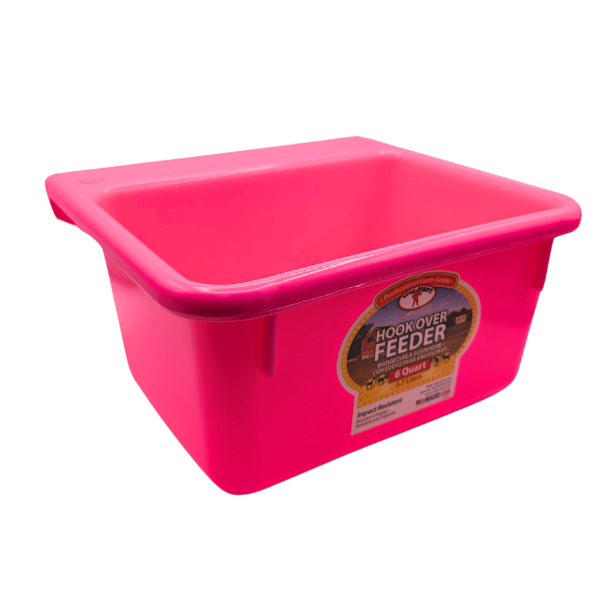 Little Giant 6-Quart Plastic Mini Feeder in 4 Colors