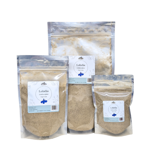 Lobelia Leaf Powder (Wild Crafted) by Little Avalon Farm with Bonus Digital Content!